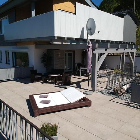 Seeblick-Ferienwohnung Im "Ferienhaus Agger-Blick" Mit Traumhafter Sonnen-Terrasse, Sauna, E-Kamin & Kajak Гуммерсбах Экстерьер фото